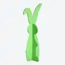 Bild 1 von Deko-Hase aus Filz, ca. 21x24,5x60 cm