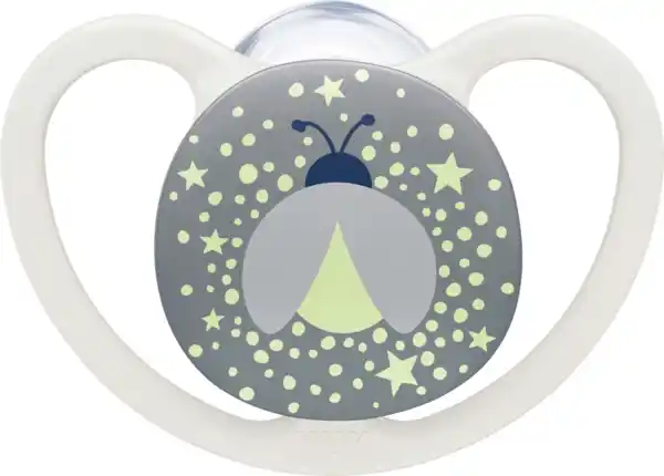 Bild 3 von NUK Perfect Match Air Night Silikon-Schnuller, 0-6 Monate