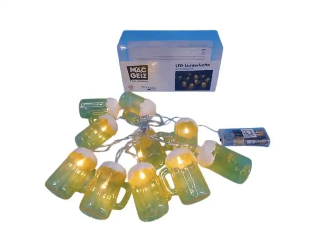 Bild 1 von Lichterkette Biergläser, 10 LED