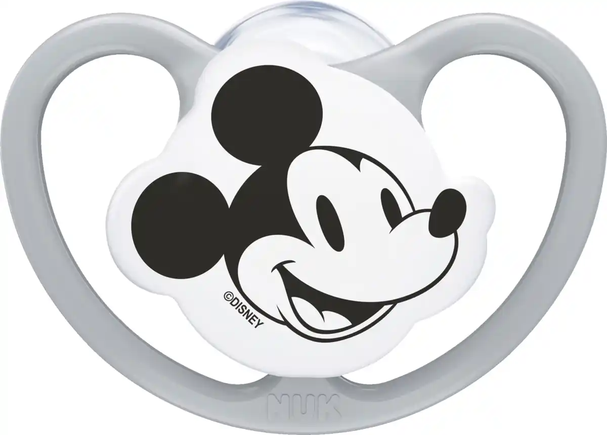 Bild 4 von NUK Disney Mickey Mouse Perfect Match Air Silikon-Schnuller, 0-6 Monate