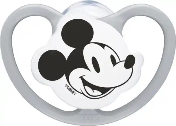 Bild 4 von NUK Disney Mickey Mouse Perfect Match Air Silikon-Schnuller, 0-6 Monate
