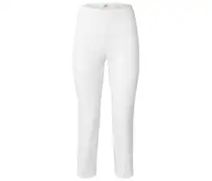 7/8-Stretchhose, weiß