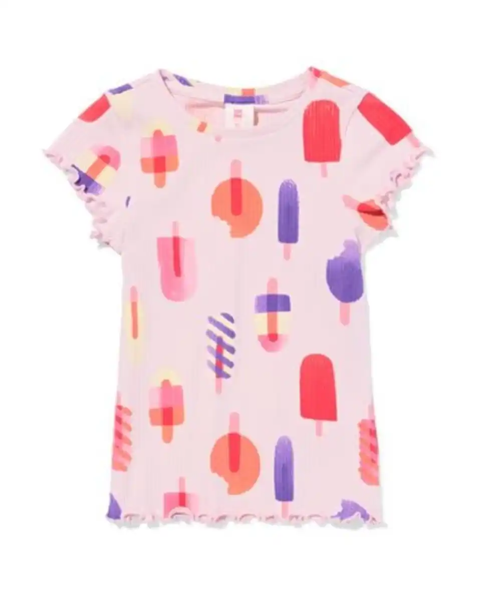 Bild 2 von Kinder-T-Shirt, Jersey lila