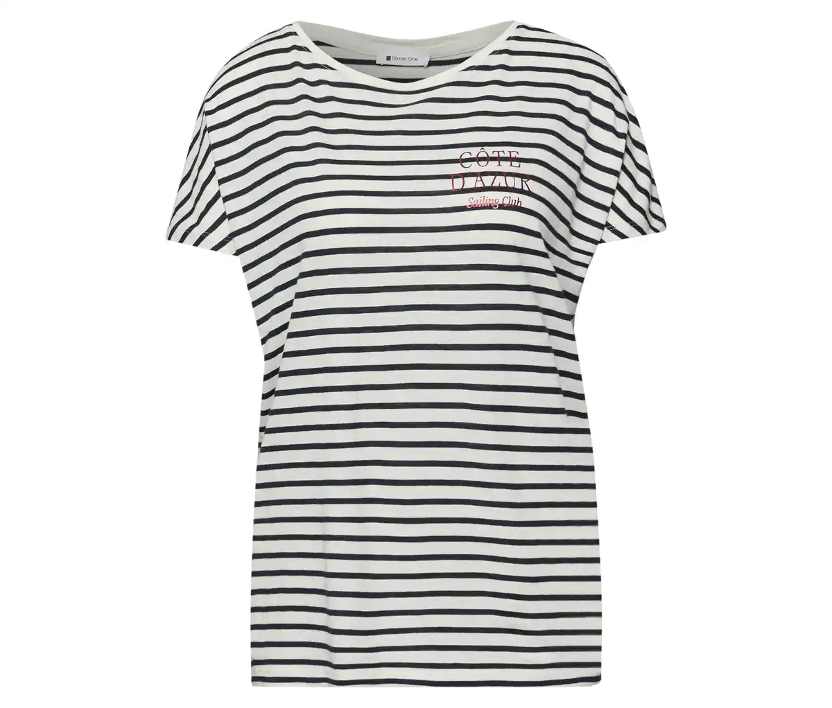 Bild 1 von Street One T-Shirt, navy-weiß