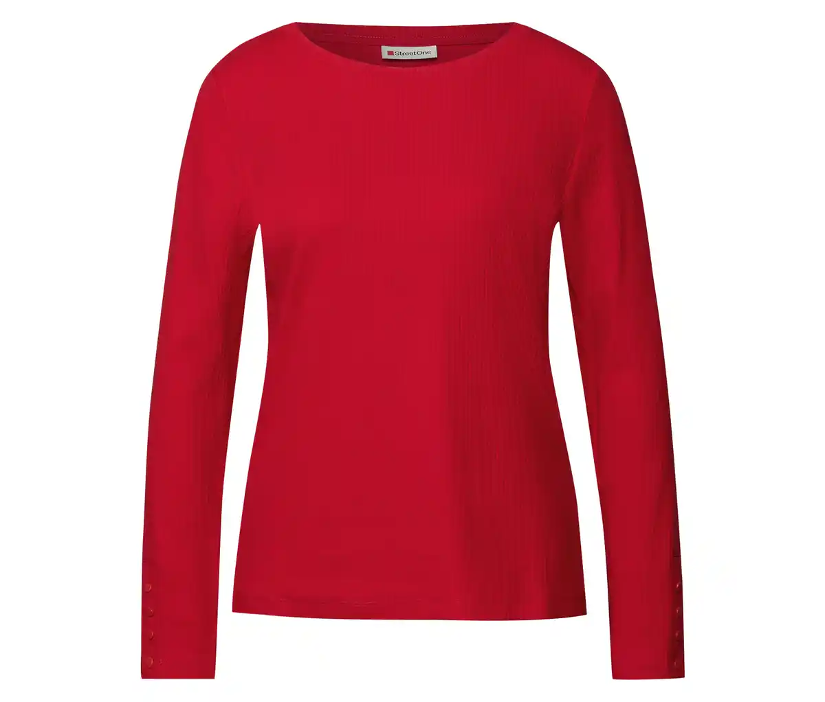 Bild 1 von Street One Rippshirt, rot