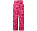 Bild 1 von Palazzohose, pinkfarbener Alloverprint