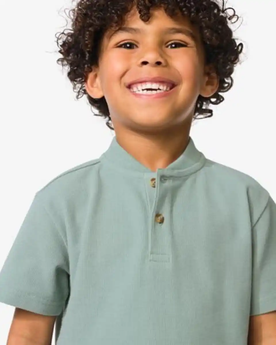 Bild 4 von Kinder-T-Shirt Waffel grün