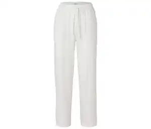 Leinenhose, weiß