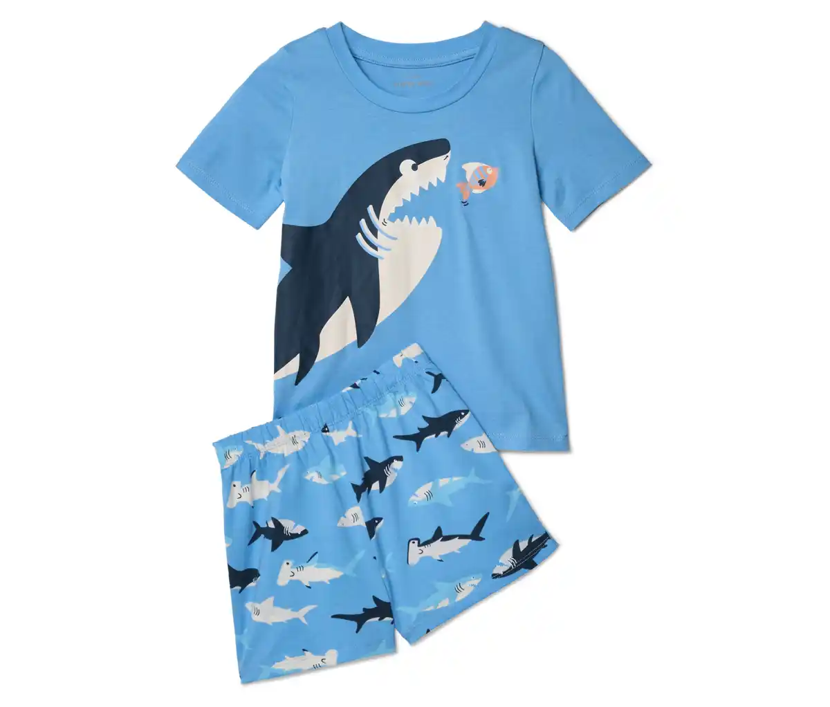 Bild 1 von 2 Kinder-Shorty-Pyjamas, Hai
