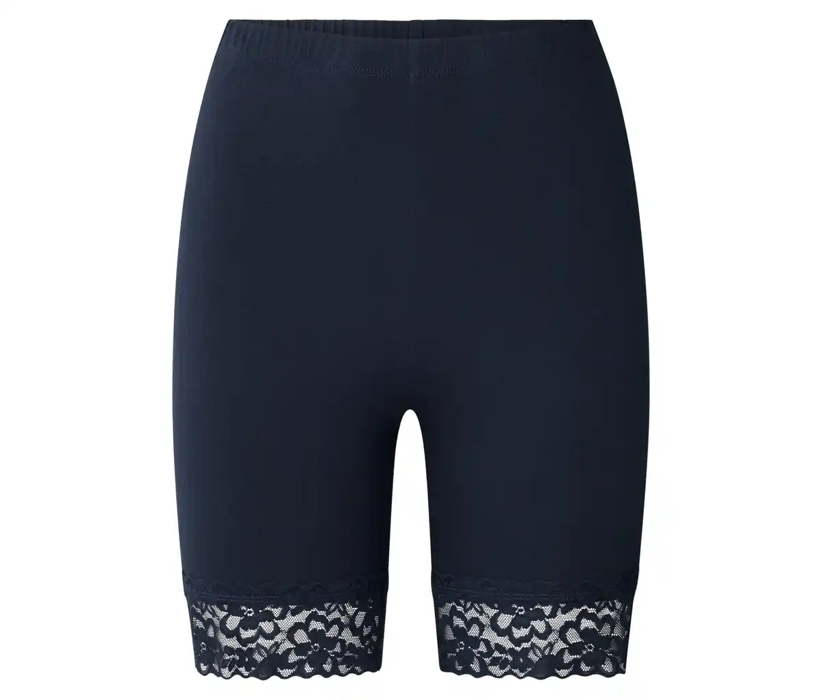 Bild 1 von Radlershorts mit Spitzenborte, dunkelblau