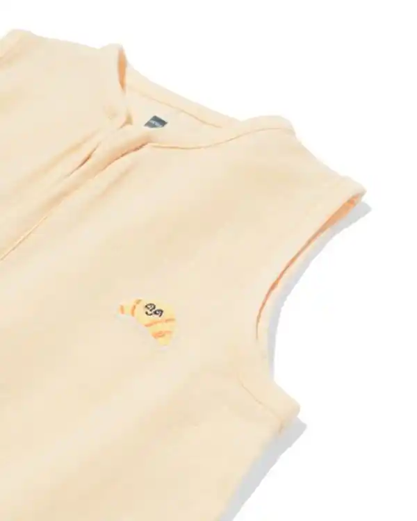 Bild 3 von Baby-Schlafsack, ärmellos, Musselin, 0,5 TOG, Croissant beige