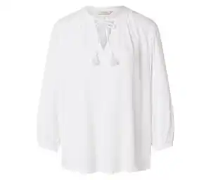 Tunika-Bluse, weiß