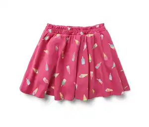 Kinder-Jerseyrock mit Hose, Eis