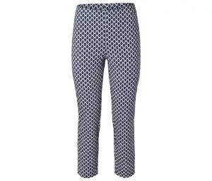 7/8-Stretchhose, Minimal-Alloverprint
