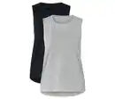 Bild 1 von 2 Sport-Tops, schwarz und grau