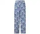 Bild 1 von Palazzohose, blauer Alloverprint