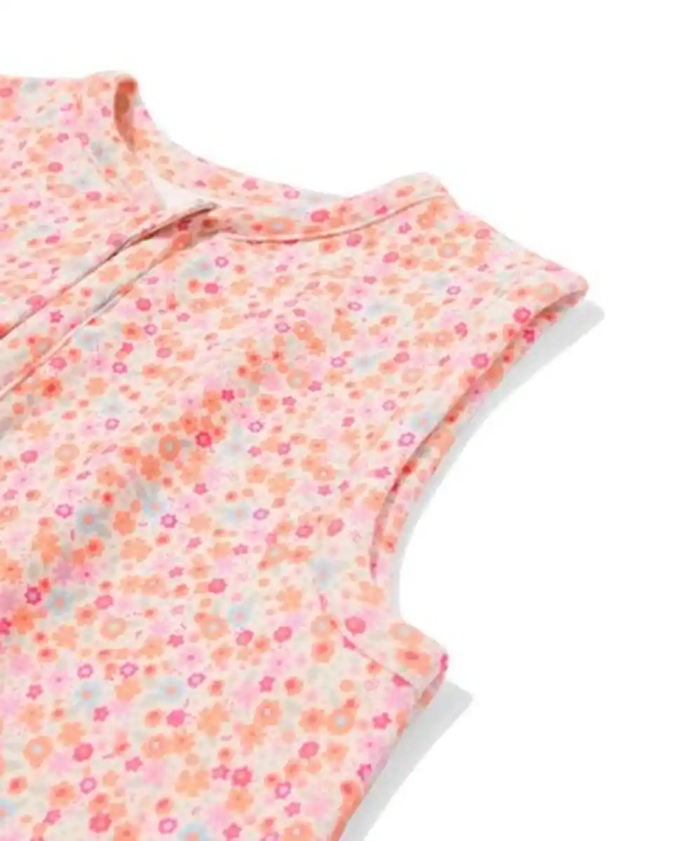 Bild 3 von Baby-Schlafsack ärmellos, aus Baumwolle, 0,5 TOG, Blumen multicolor