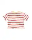 Bild 2 von Baby-T-Shirt Jersey gestreift rot