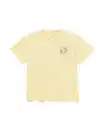 Bild 2 von Kinder-T-Shirt mit Blättern hellgelb