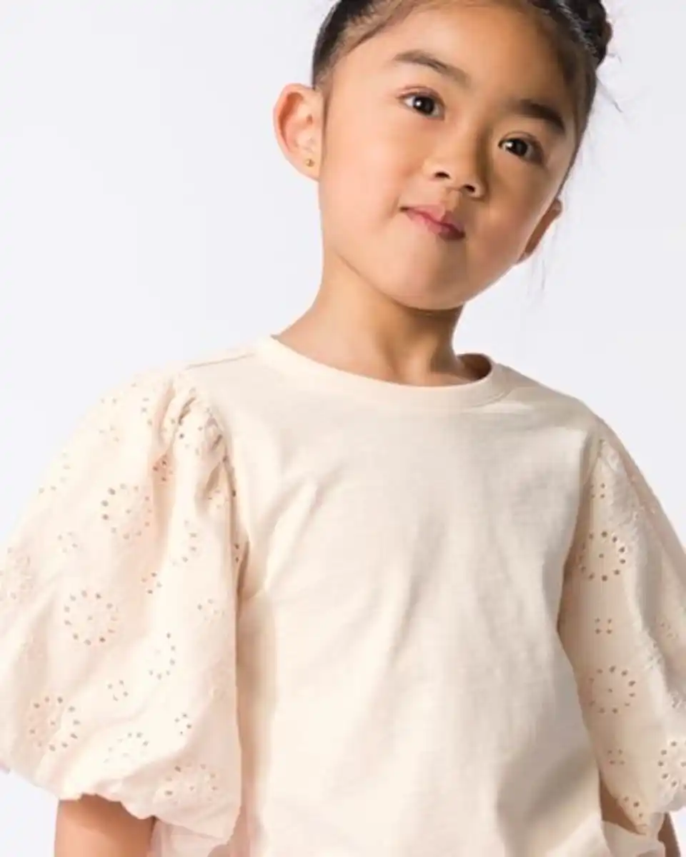 Bild 4 von Kinder-T-Shirt bestickt ecru