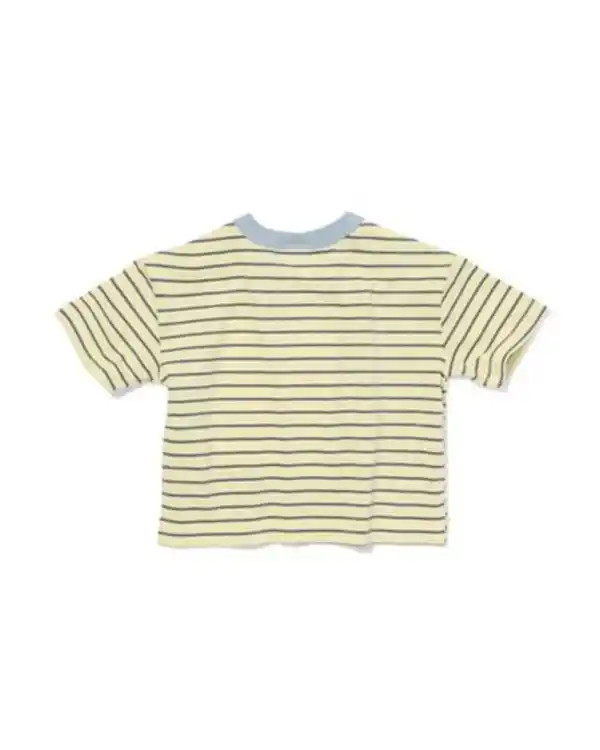 Bild 2 von Baby-T-Shirt gestreift hellgelb