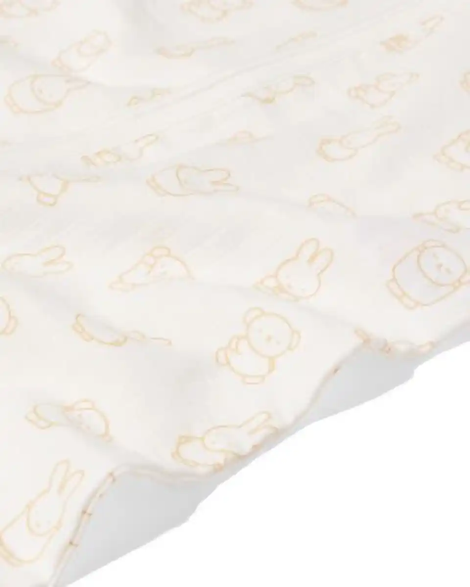 Bild 3 von Miffy Baby-Schlafsack, ärmellos, Musselin, 0,5 TOG eierschalenfarben