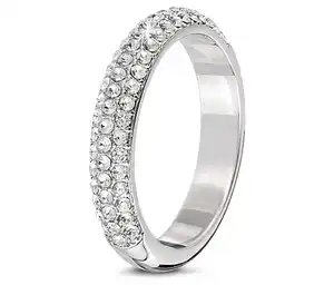 Ring Pavé, transparent