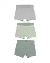 Bild 1 von Kinder-Boxershorts aus Baumwolle – 3 Stück grün