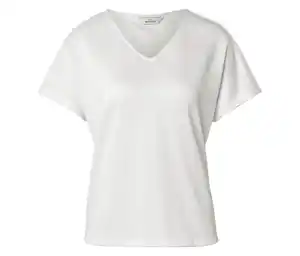 Strukturiertes Shirt, weiß