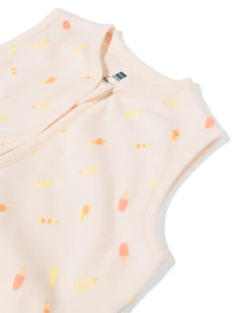 Bild 4 von Baby-Schlafsack ärmellos, aus Baumwolle, 1 TOG, Eistüten eierschalenfarben