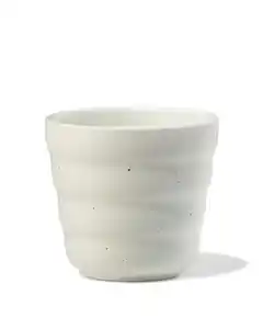 Kaffeetasse 200 ml, Trend, Steingut, gesprenkelt, grau