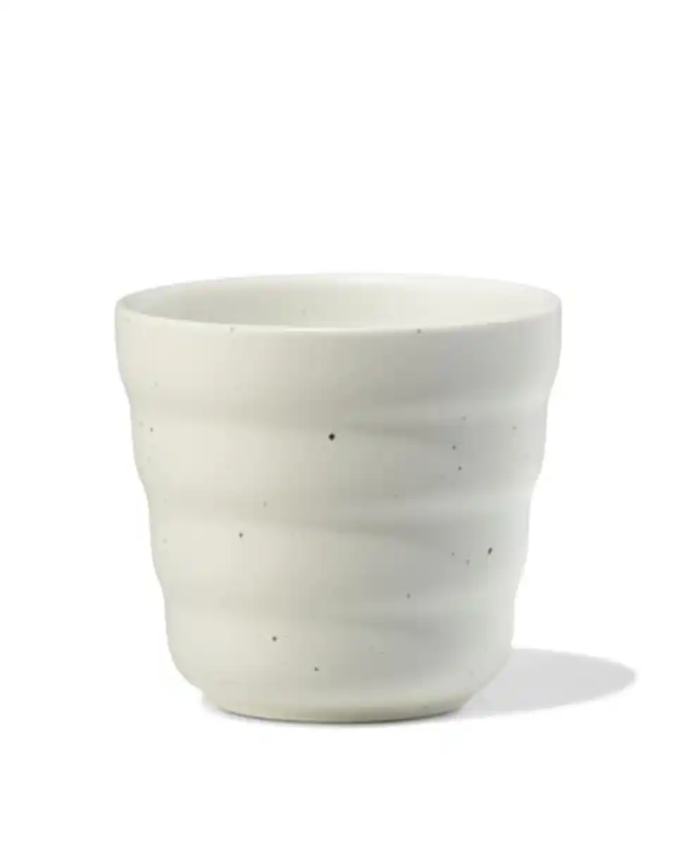 Bild 1 von Kaffeetasse 200 ml, Trend, Steingut, gesprenkelt, grau