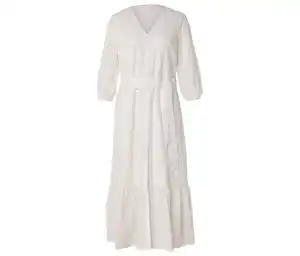 Blusenkleid mit Lochstickerei