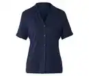 Bild 1 von Blusenshirt mit Knopfleiste, dunkelblau