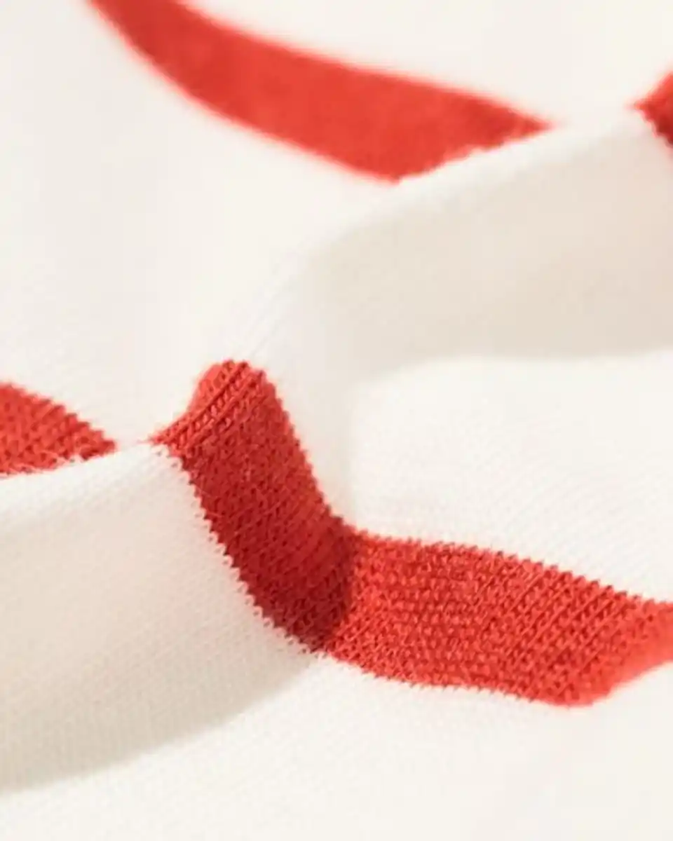 Bild 4 von Baby-T-Shirt Jersey gestreift rot