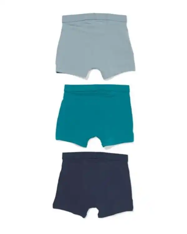 Bild 2 von Kinder-Boxershorts aus Baumwolle – 3 Stück blau