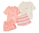 Bild 1 von 2 Kinder-Shorty-Pyjamas, Seepferdchen