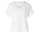 Bild 1 von Shirt aus Leinenmix, weiß