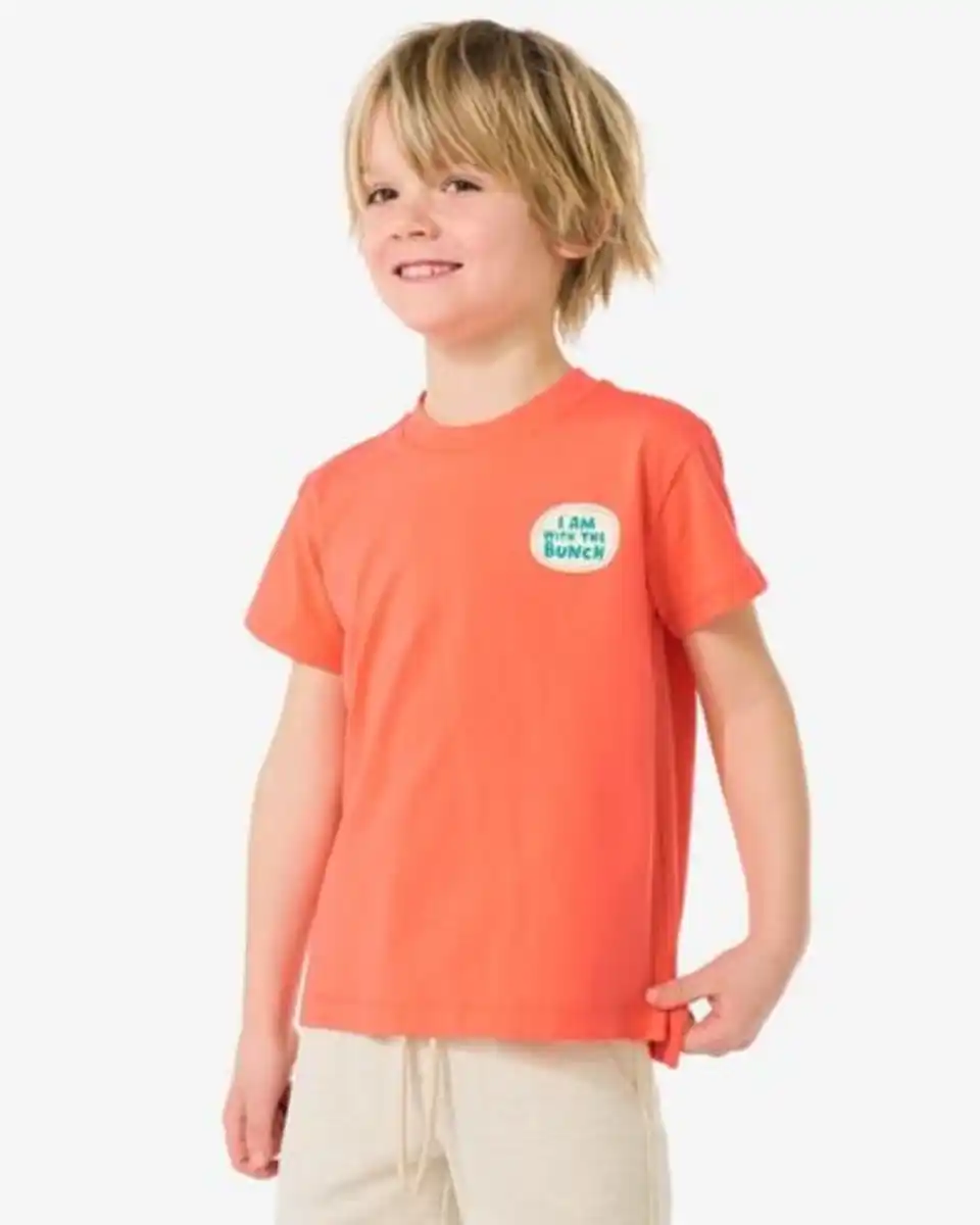 Bild 4 von Kinder-T-Shirt, Früchte korallfarben