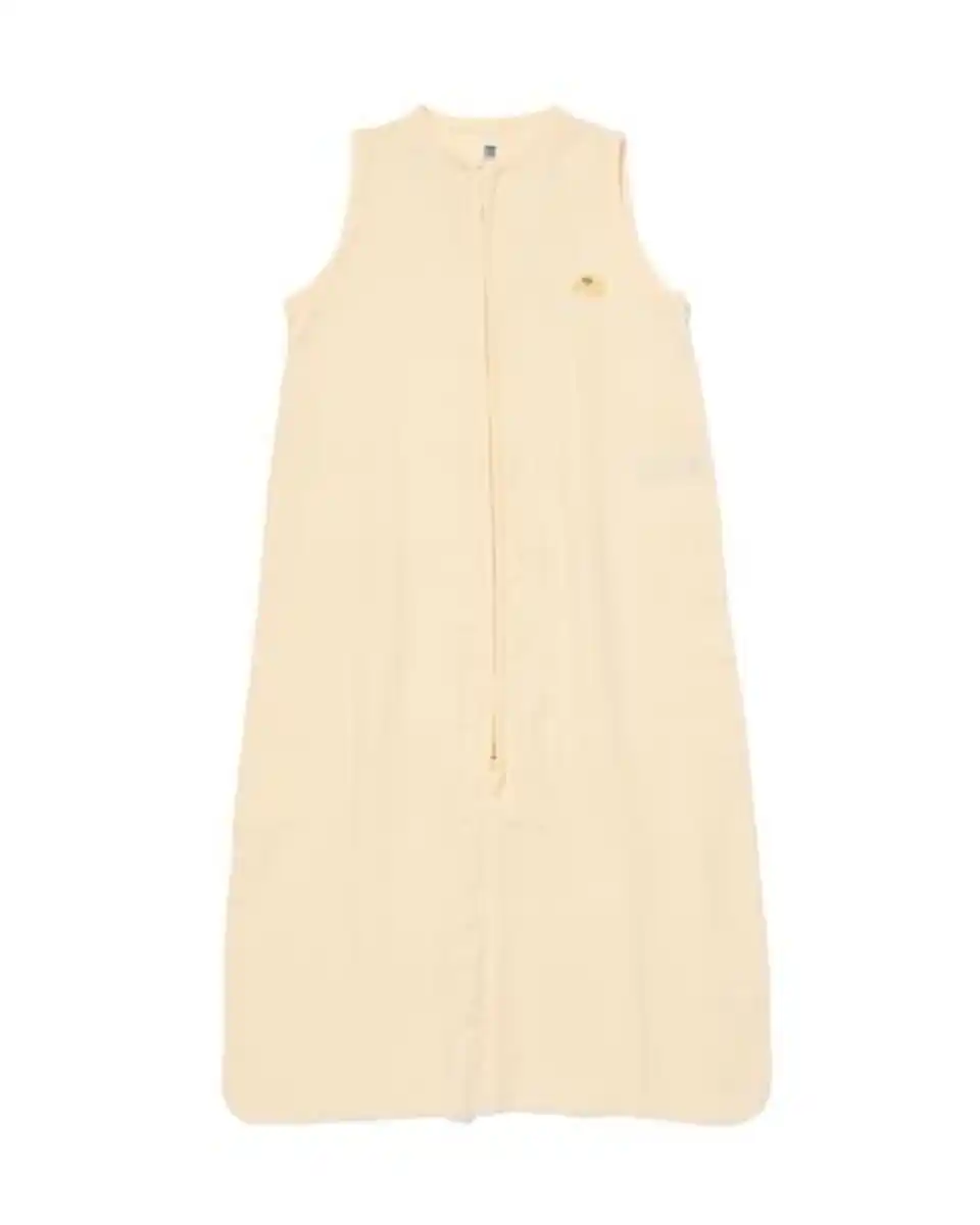 Bild 1 von Baby-Schlafsack, ärmellos, Musselin, 0,5 TOG, Croissant beige
