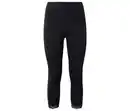 Bild 1 von 3/4-Leggings mit Spitzenborte, schwarz