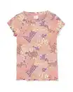Bild 2 von Kinder-T-Shirt, Jersey, geblümt altrosa