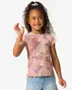Bild 1 von Kinder-T-Shirt, Jersey, geblümt altrosa