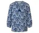 Bild 1 von Tunika-Bluse, blauer Alloverprint