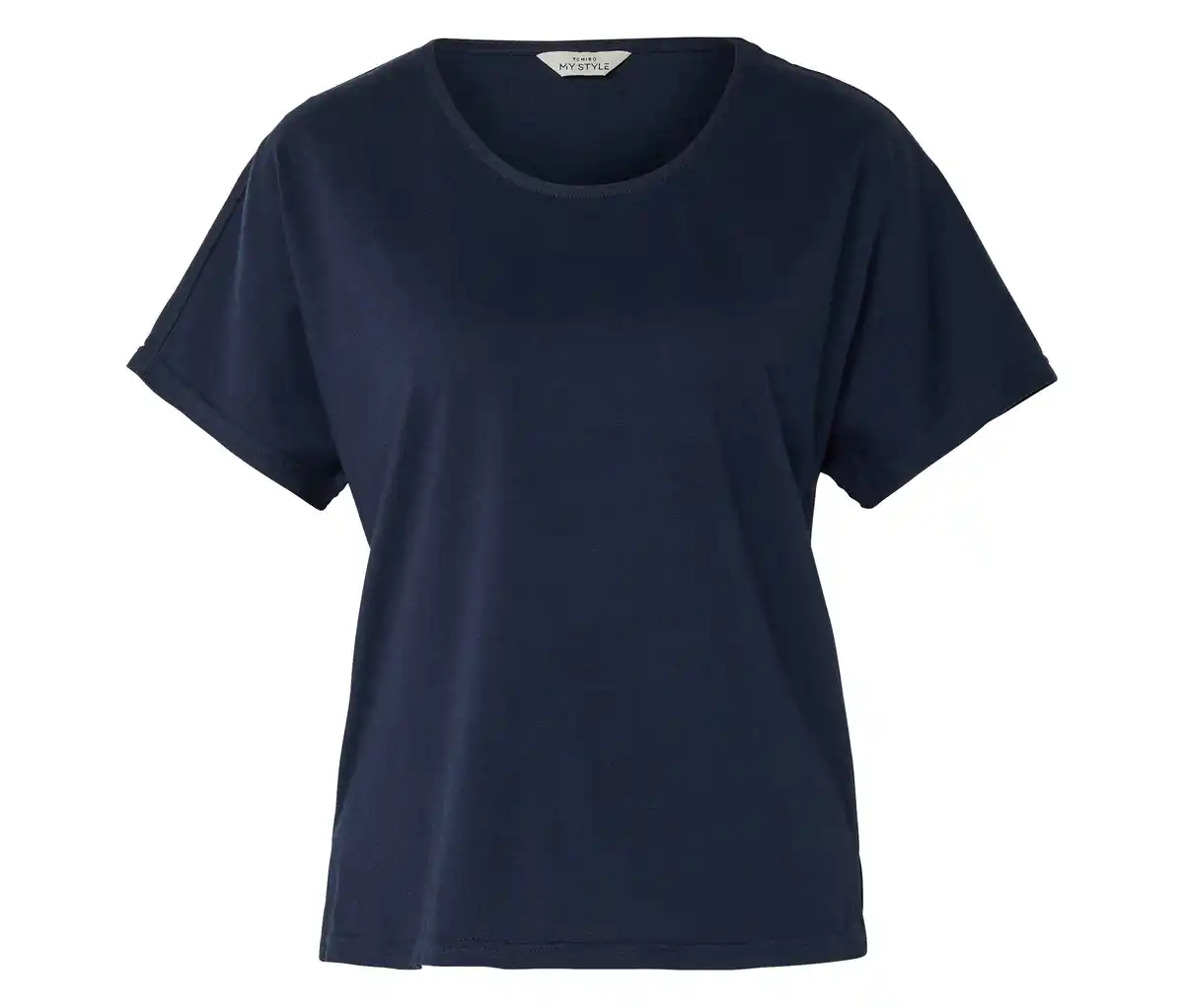 Bild 1 von Shirt aus Leinenmix, dunkelblau