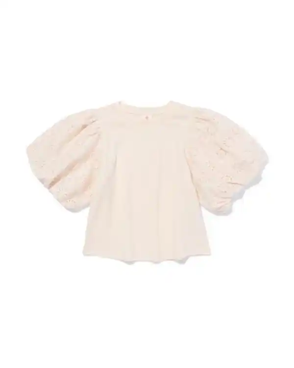 Bild 2 von Kinder-T-Shirt bestickt ecru