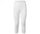 Bild 1 von 3/4-Leggings mit Spitzenborte, weiß