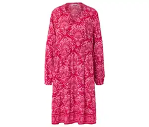 Bedrucktes Webkleid