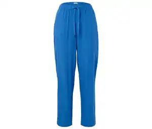 Leinenhose, blau
