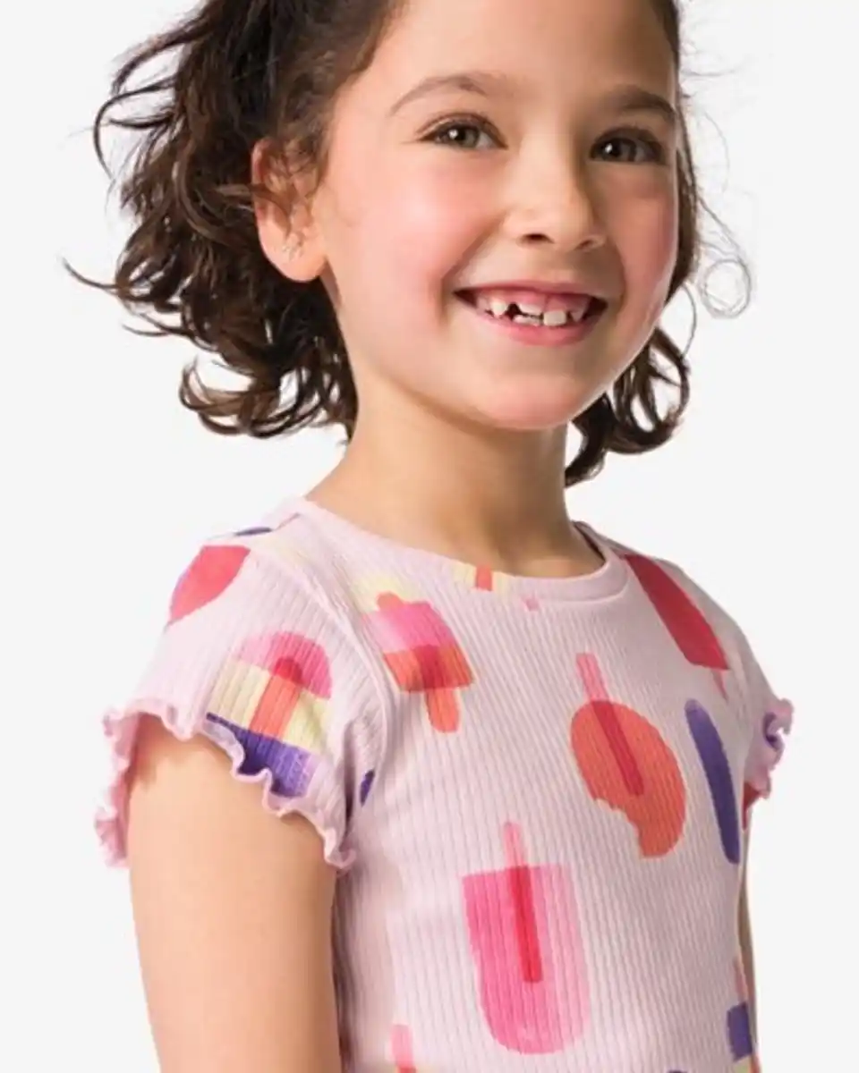 Bild 4 von Kinder-T-Shirt, Jersey lila
